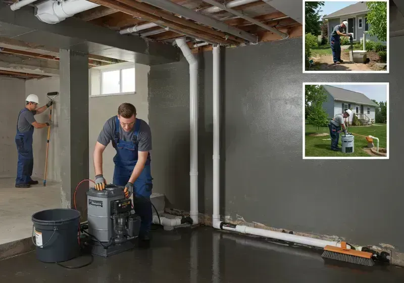 Basement Waterproofing and Flood Prevention process in Nichols Hills, OK